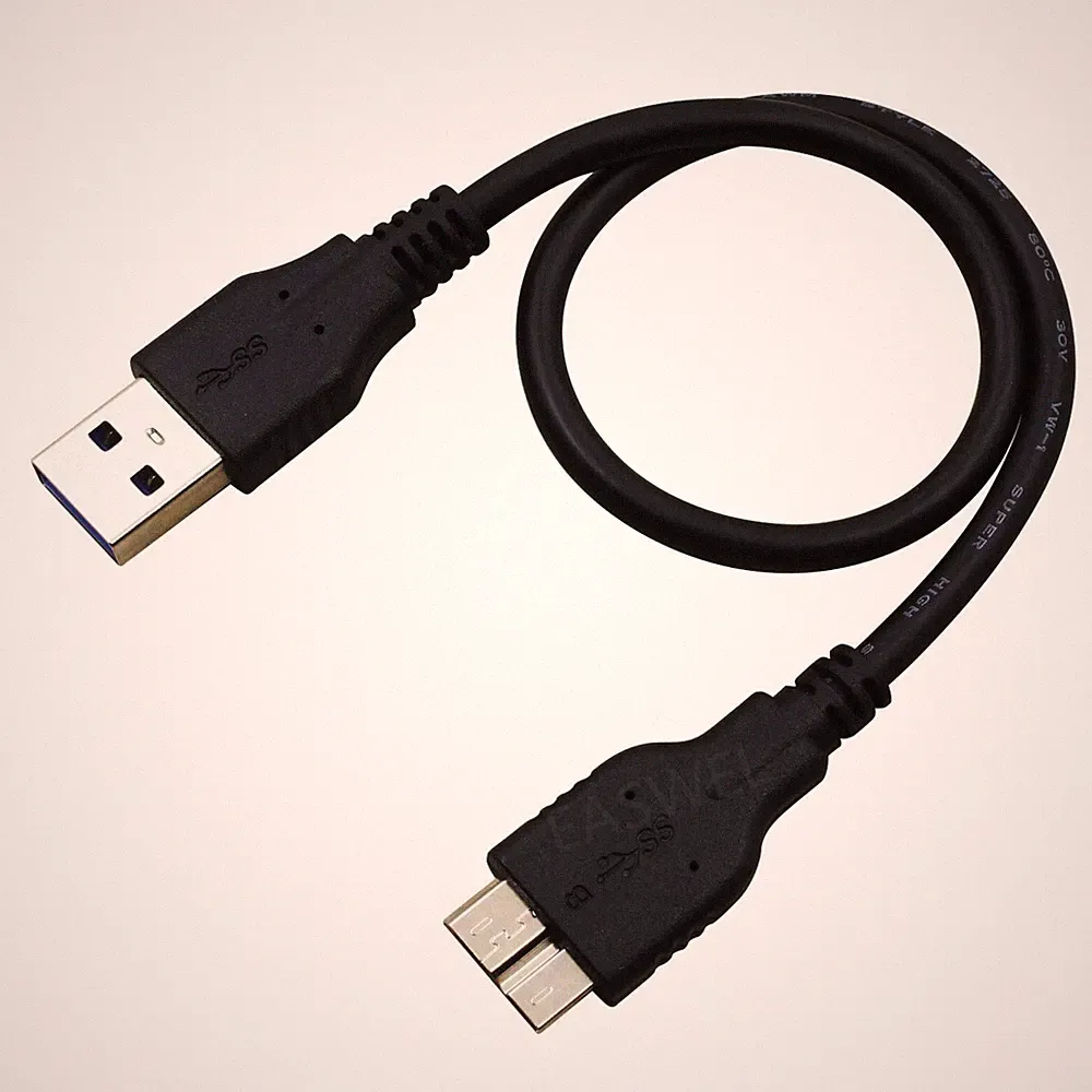 Micro USB 3.0 Cable for Western Digital WD My Book External HDD Hard Drive Cord