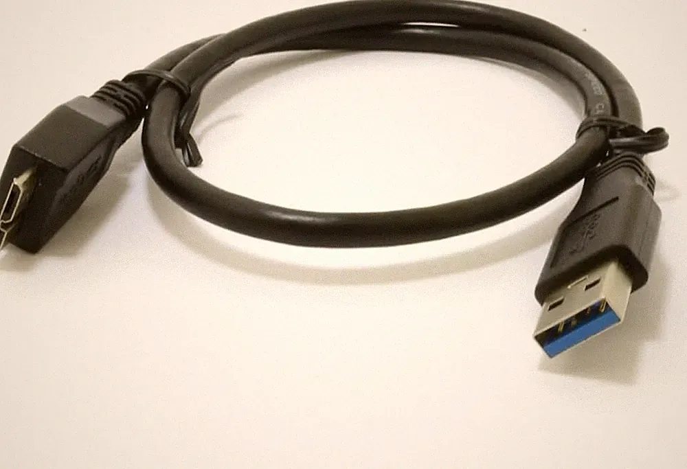 USB DATA TRANSFER CABLE CORD FOR WD WESTERN DIGITAL EXTERNAL HARD DRIVE HDD