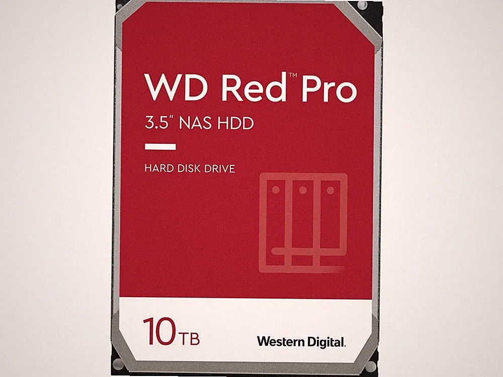 WD 10TB Red Pro Nas HDD 3.5" SATA 7200 rpm Internal Hard Drive WD102KFBXSP