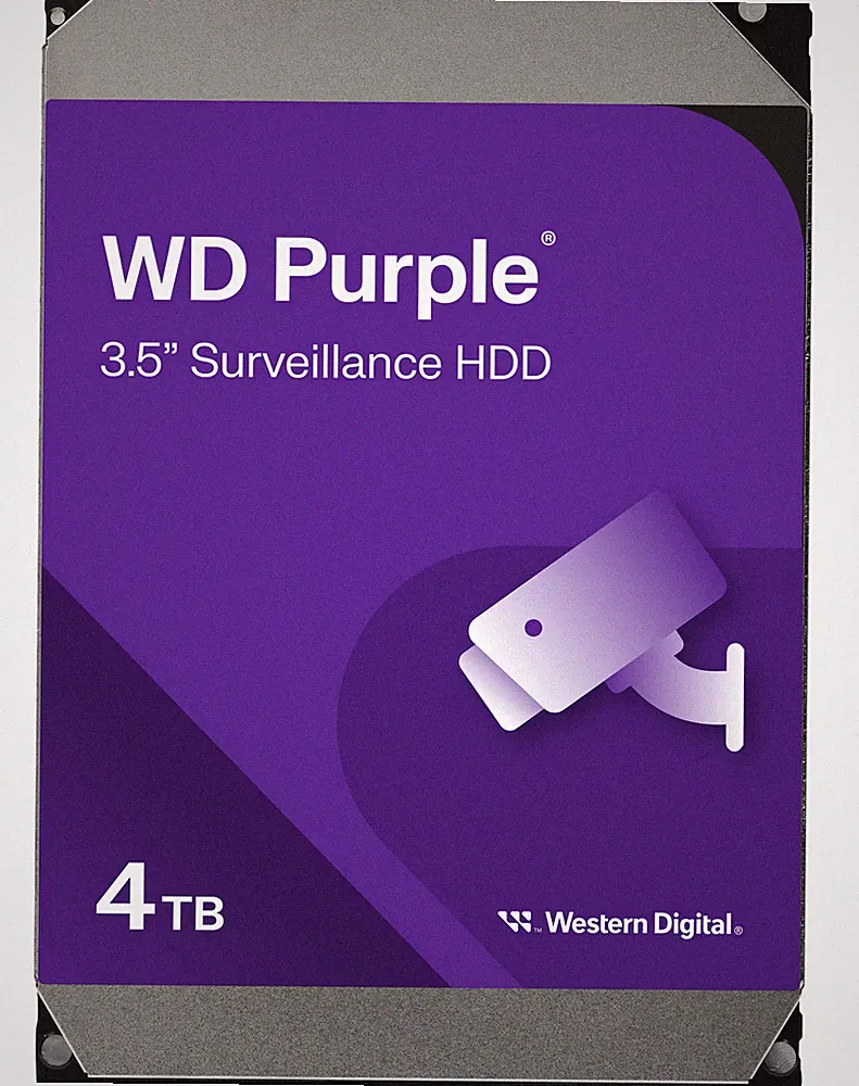 WD - Purple 4TB Surveillance Internal Hard Drive