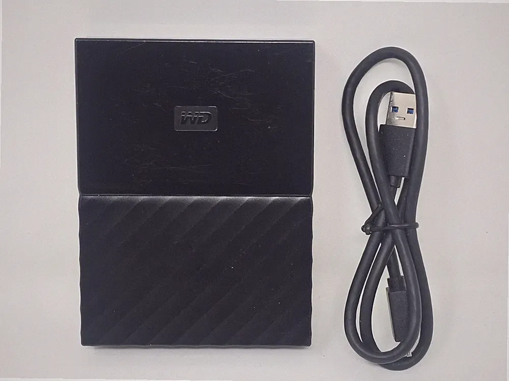 WD Western Digital My Passport 2.5" 2TB Portable External Hard Drive HDD LOW HRS