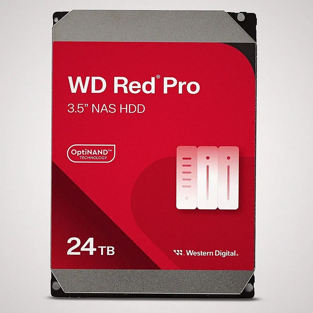 Western Digital 24TB WD Red Pro NAS Internal Hard Drive HDD WD241KFGX