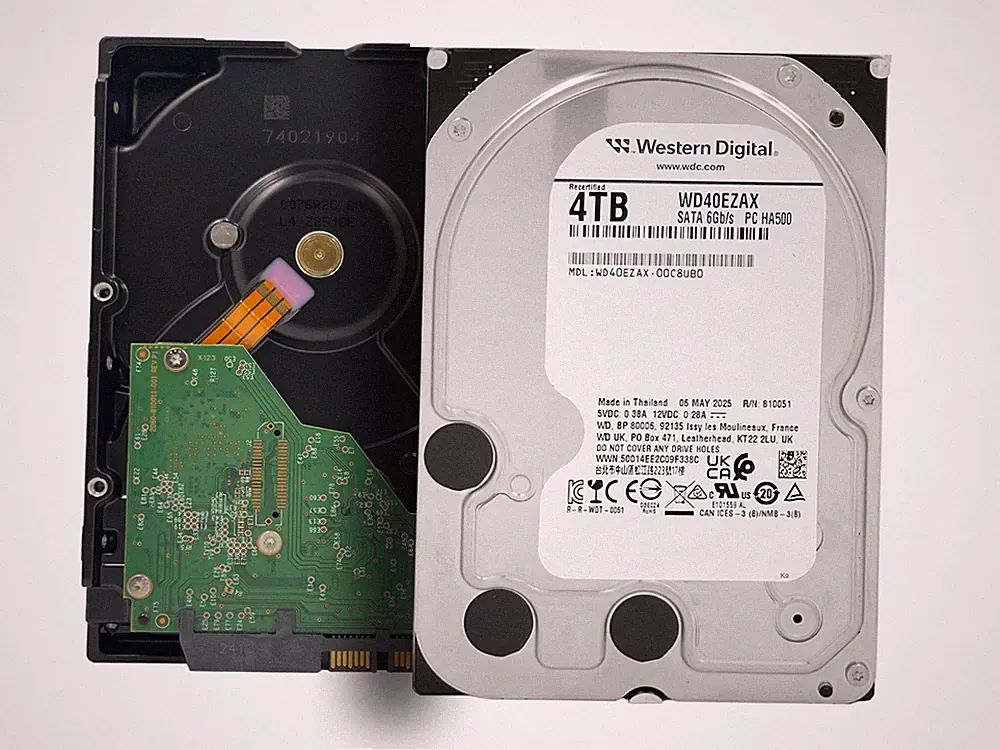 Western Digital 4TB hard drive