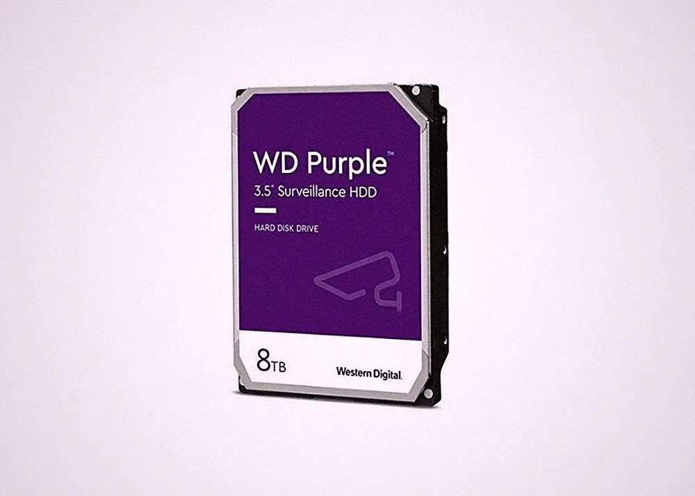 Western Digital 8TB,Internal,5400 RPM,3.5 inch (WD84PURZ) Hard Disk Drive
