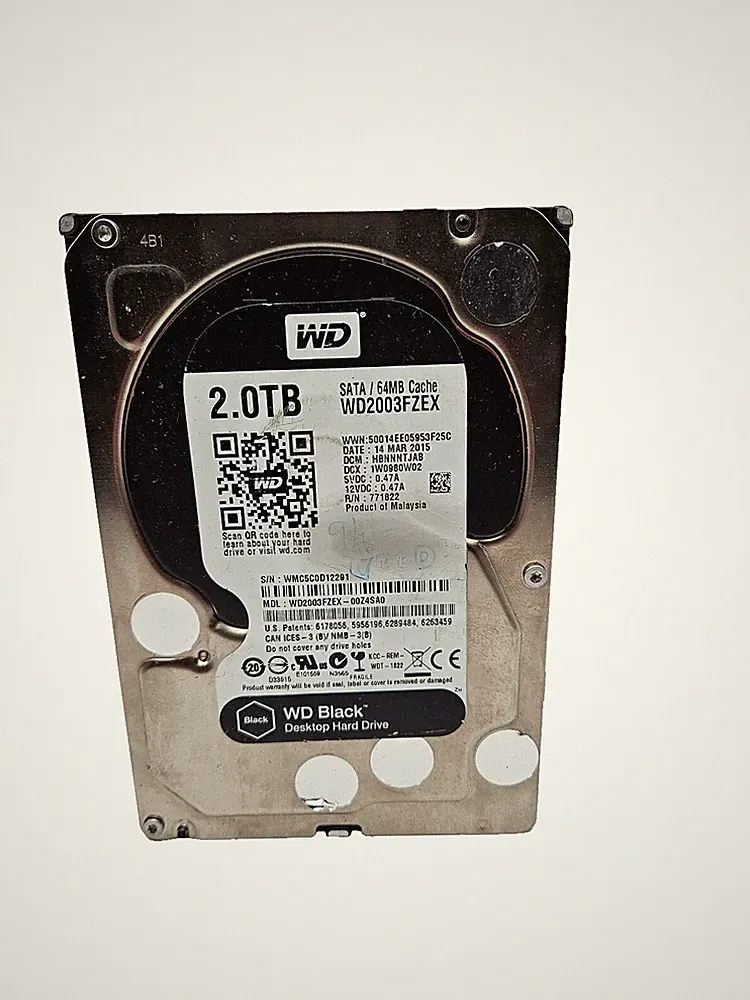 Western Digital Black hard drive