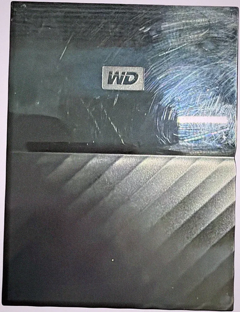 Western Digital My Passport 1TB Portable External Hard Drive no cable