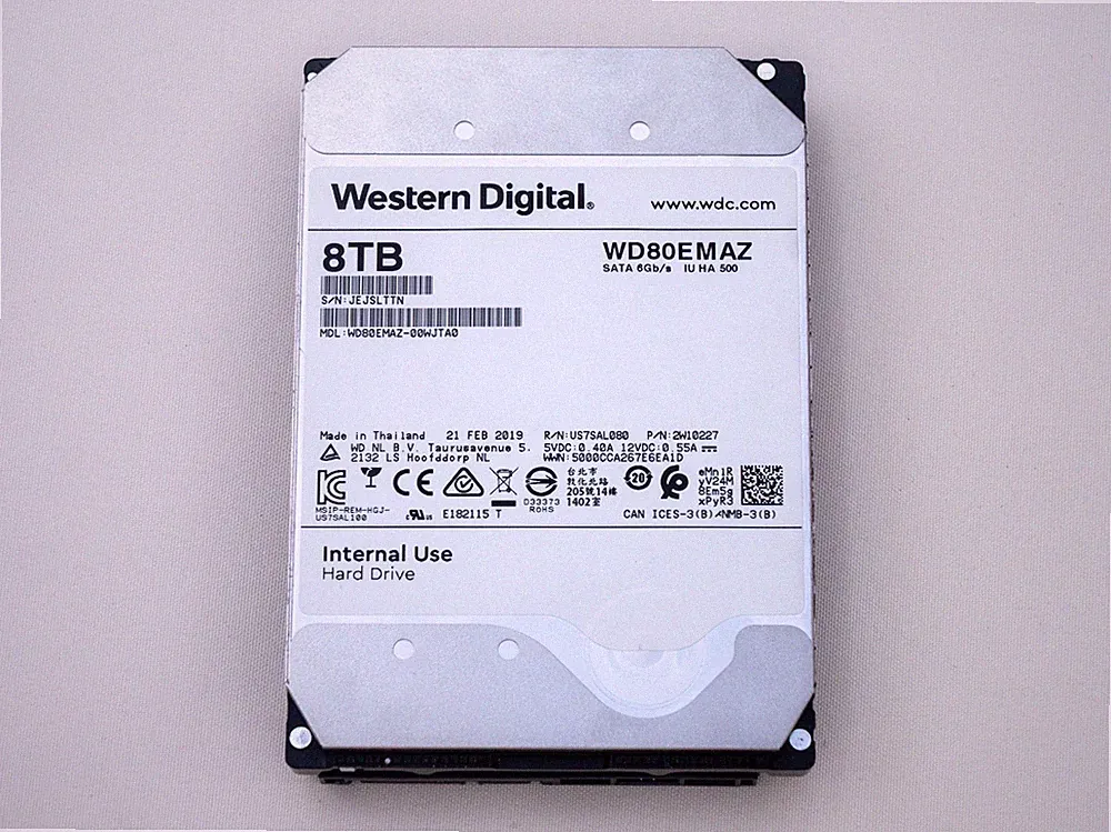 western digital hard drive 8tb