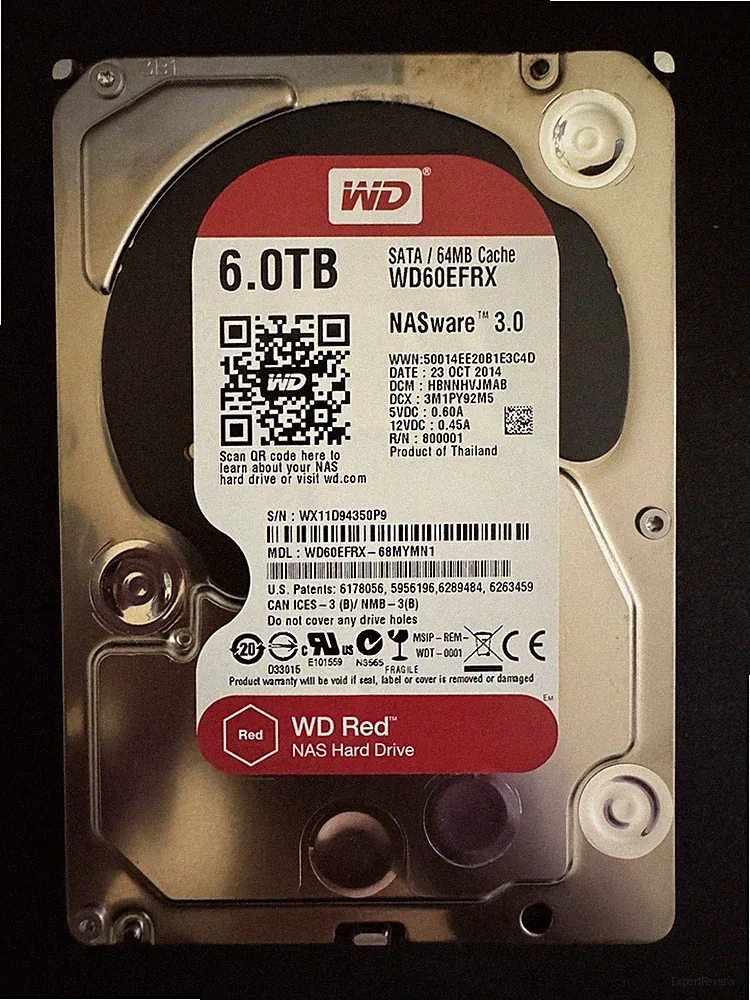 Western Digital Red hard drive