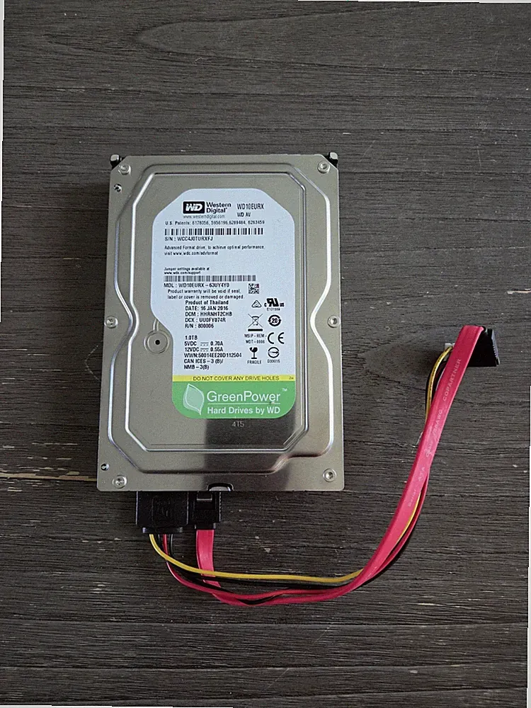 Western Digital WD WD10EURX-63UY4Y0 1TB 3.5" HDD Hard Drive | Free Shipping