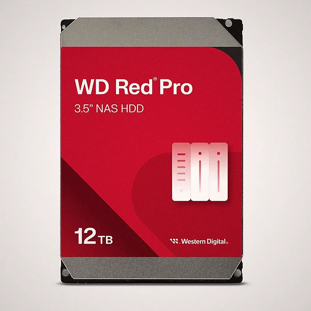 Western Digital WD122KFBX 12TB Red Pro 3.5" SATA Hard Drive